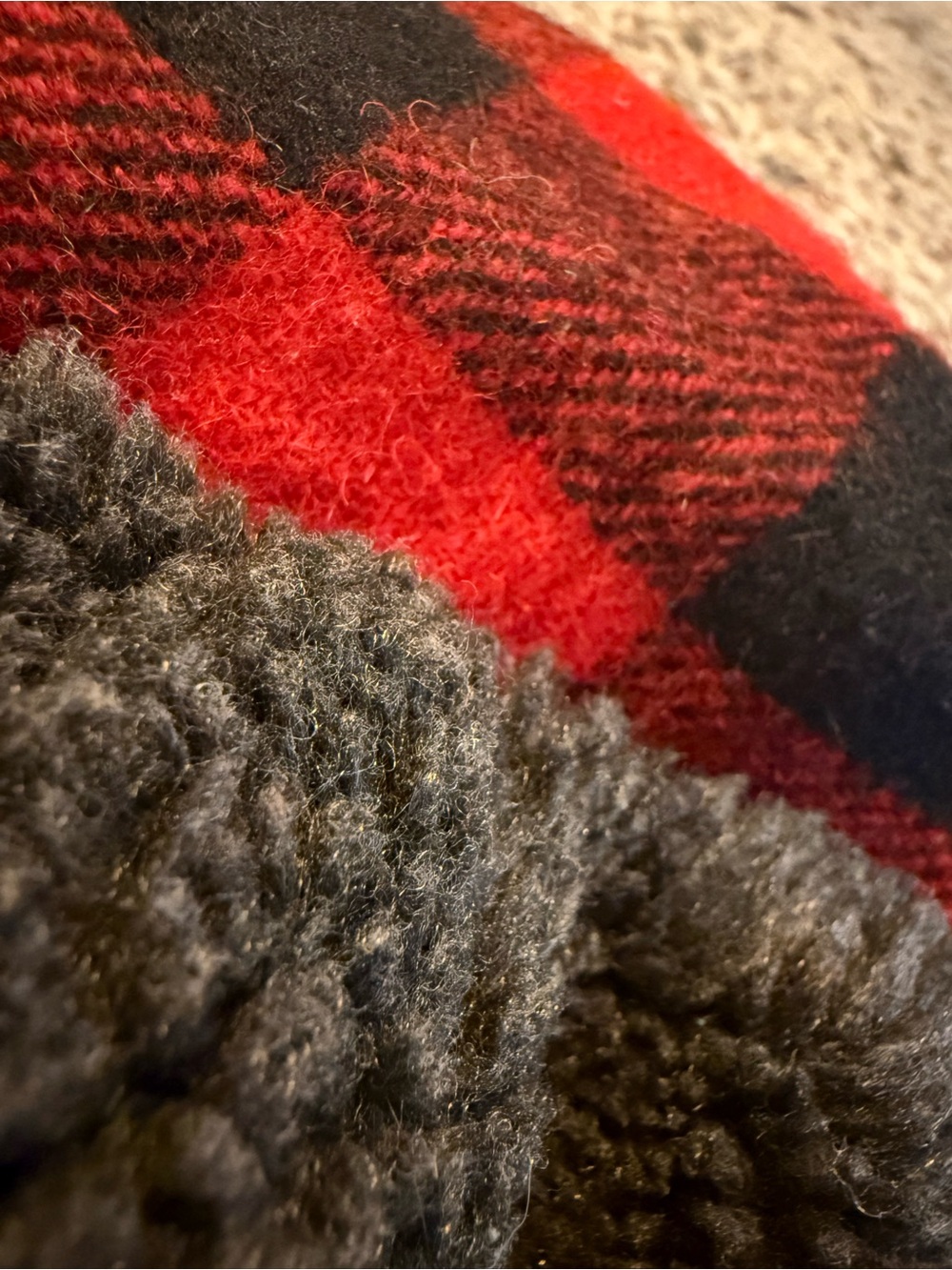 Vintage Woolrich (Men’s XXL) Red and Black Buffalo Plaid Wool Coat-excellent! - Picture 10 of 11